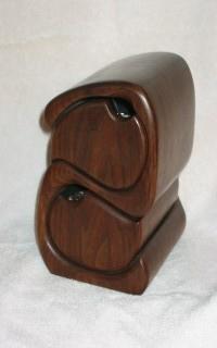 Walnut band saw box