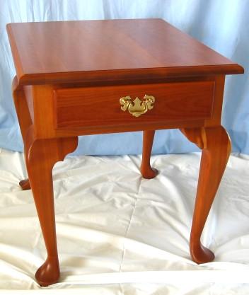 Cherry end table