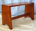 Cherry bench made at CFC