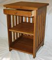 Mission style end table