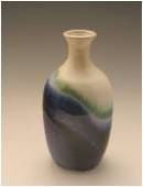 Salt-fired vase